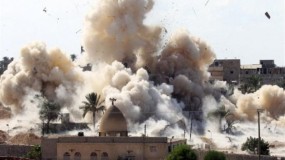 الجيش المصري يواصل القصف المدفعي والجوي على سيناء و اشتباكات ولاية سيناء في رفح