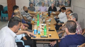 المكاتب الحركية في اقليم غرب غزة تؤكد على التفافها حول قيادتها الشرعية ضد معركة الضم