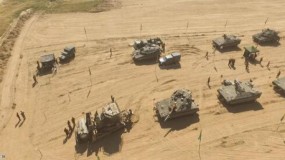 جيش الاحتلال يبدأ بتنفيذ مشروع جديد بغلاف غزة خاص بآلياته العسكرية