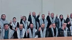نتائج واسماء الفائزين في انتخابات اقليم محافظة نابلس