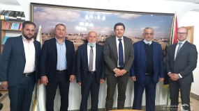 العامور يلتقي مع ممثل سويسرا في فلسطين  وضع خطة عمل لمجلس الأعمال الفلسطيني السويسري المشترك