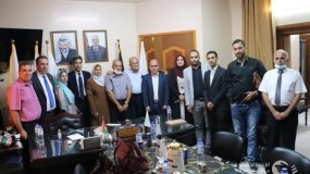 اللجنة الوطنية تعقد اجتماعاً مع مؤسسات وجمعيات ثقافية في غزة