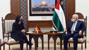 خلال استقباله وزيرة ألمانية.. الرئيس عباس: الجانب الفلسطيني لن يقبل استمرار الوضع الحالي