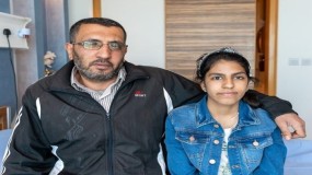 طفلة فلسطينية تستعيد بصرها بعد جراحة عاجلة في الكويت