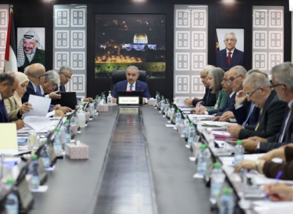 مجلس الوزراء الفلسطيني: سنتابع ما ورد في خطاب الرئيس عباس ووضعه موضع التنفيذ