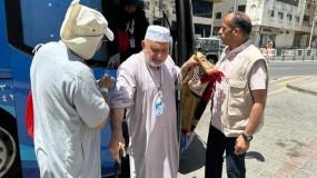لجنة المواصلات ببعثة الحج الفلسطينية تواصل العمل الدؤوب لخدمة الحجاج