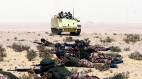 استشهاد 3 جنود مصريين في هجوم على كمين بالعريش ..وإدانة فلسطينية